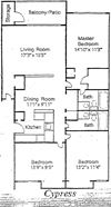 3 Bedroom/2 Bathroom